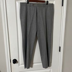 Hugo Boss Baldessarini Super 120 S Grey Wool Pant Size equivalent 36 US